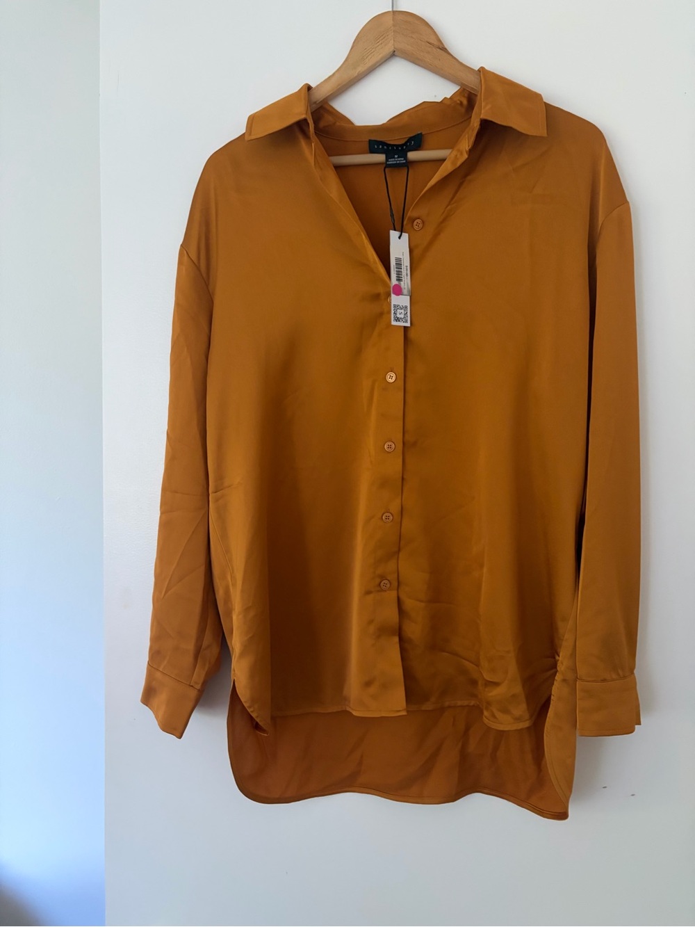 Women’s Casual Button-Up Shirt - Scotch